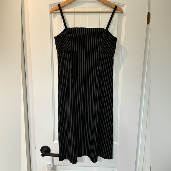 Classic Black Dress with Spaghetti Straps - Picture 3 of 3